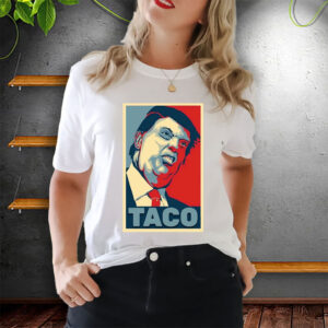 Anti Trump, TACO Trump Always Chickens Out 2025 T-Shirt
