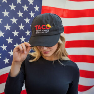 Embroidered TACO Trump Always Chickens Out Hat