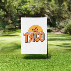 Funny Taco Trump Flag - Let's Go Taco Print
