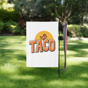 Funny Taco Trump Flag - Let's Go Taco Print