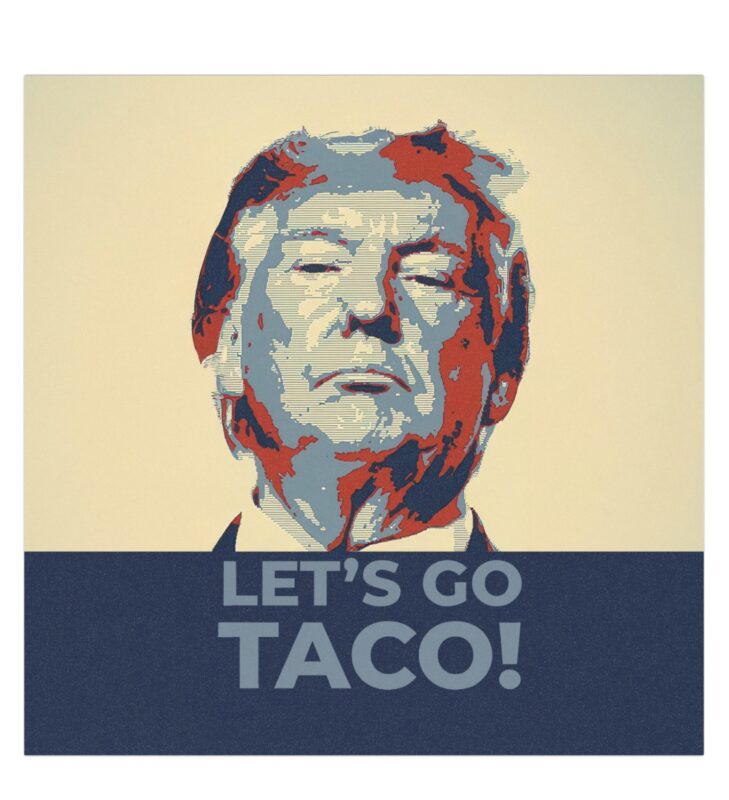 Hot Taco – Let’s Go Taco! Car Magnet