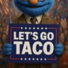 LET’S GO TACO Hot Yard Sign