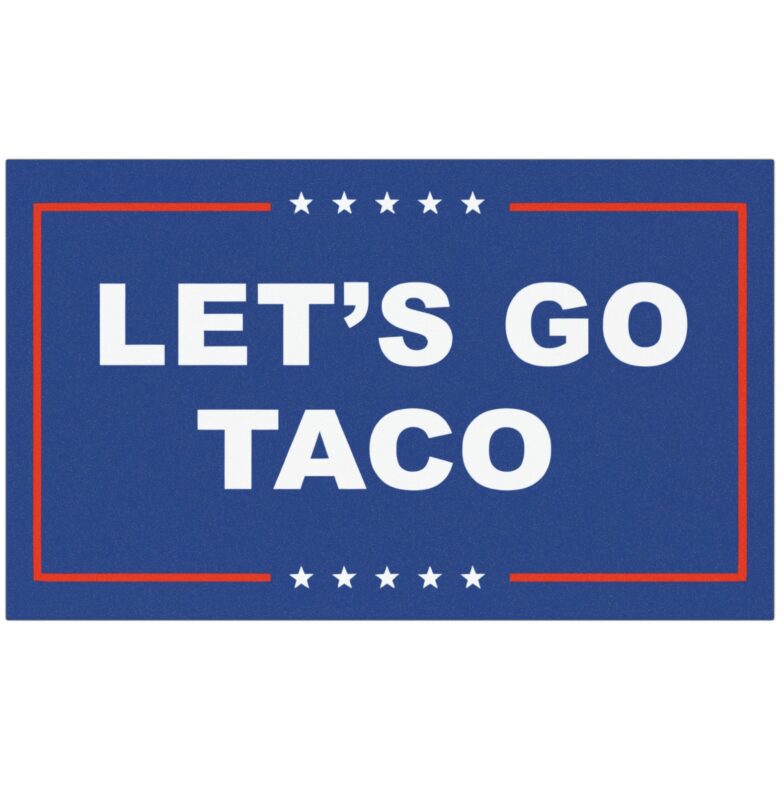 Let’s Go TACO Car Magnets, Sticker