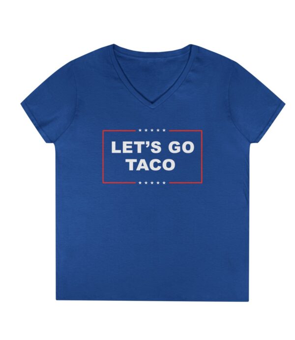 Let's Go TACO Ladies' V-Neck T-Shirt