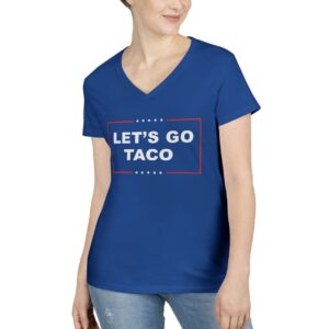 Let's Go TACO Ladies' V-Neck T-Shirt