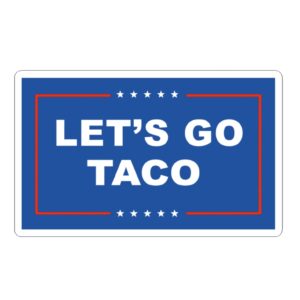 Let’s Go TACO Stickers