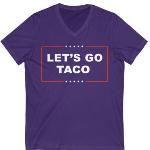 Let's Go TACO Unisex V-Neck T-Shirt