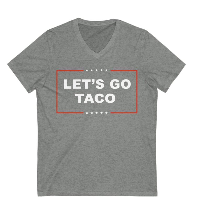 Let's Go TACO Unisex V-Neck T-Shirt