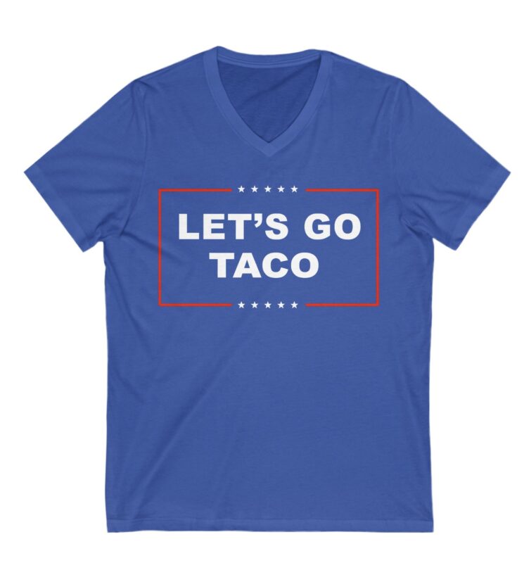Let's Go TACO Unisex V-Neck T-Shirt