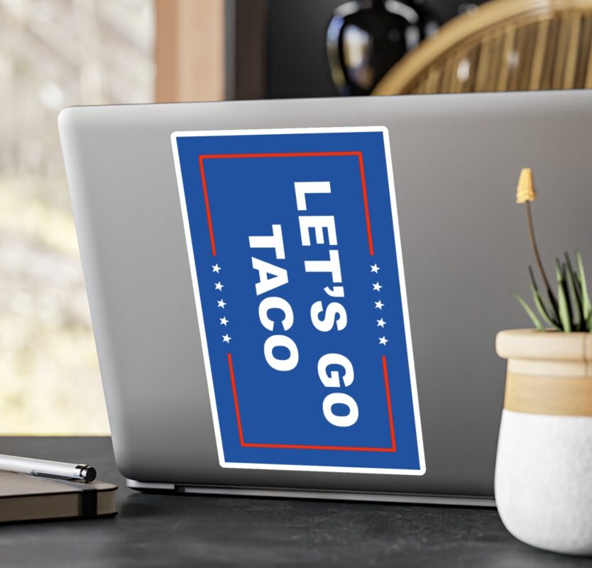 Let’s Go TACO Vinyl Decals