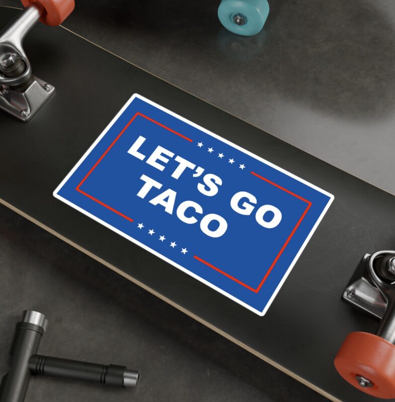 Let’s Go TACO Vinyl Decals