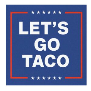 Let’s Go Taco Anti MAGA Bumper Car Magnets