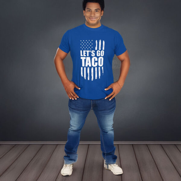 Let's Go Taco Flag USA T-Shirt