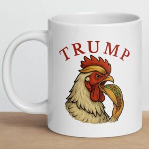 Trump Always Chickens Out Mug