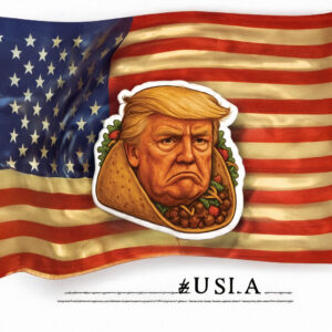 TACO Trump 2025 Sticker