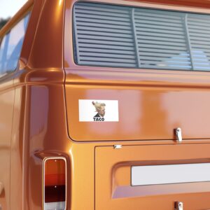 TACO Trump Always Chickens Out Bumper Stickers