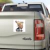 TACO Trump Always Chickens Out Car Magnets