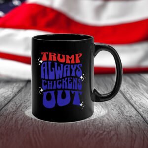 TACO Trump Always Chickens Out Political Humor Mug
