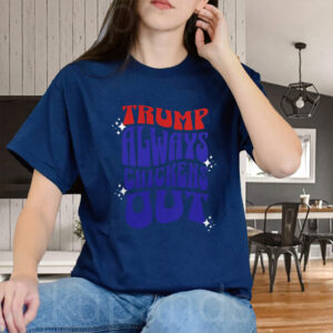 TACO Trump Always Chickens Out Political Humor T-Shirt