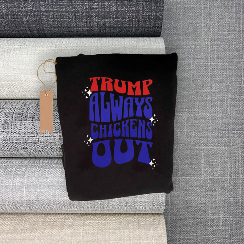 TACO Trump Always Chickens Out Political Humor T-Shirt