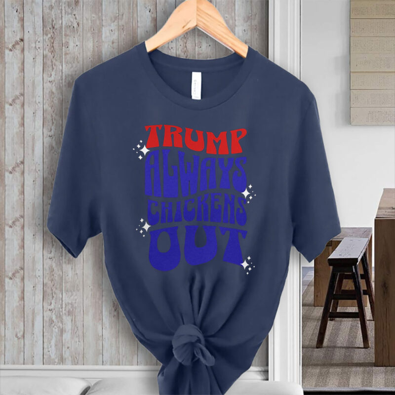 TACO Trump Always Chickens Out Political Humor T-Shirt