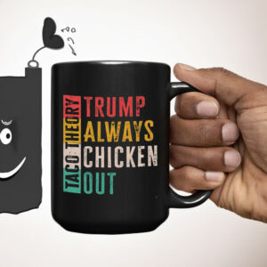 Taco Theory - Trumps Always Chicken Out, Anti Trump 2025 Mug