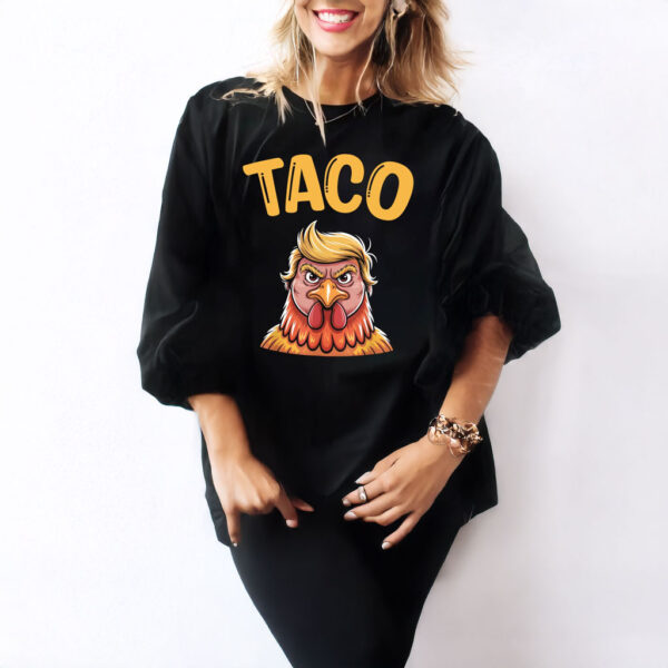Taco Trump 2025 Always Chickens Out T-Shirt