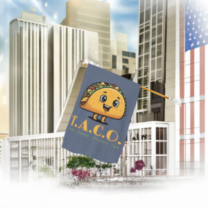 Trump Always Chickens Out Flag - Let's Go Taco Edition