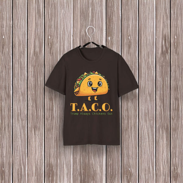 Trump Always Chickens Out - Funny Protest T-Shirt