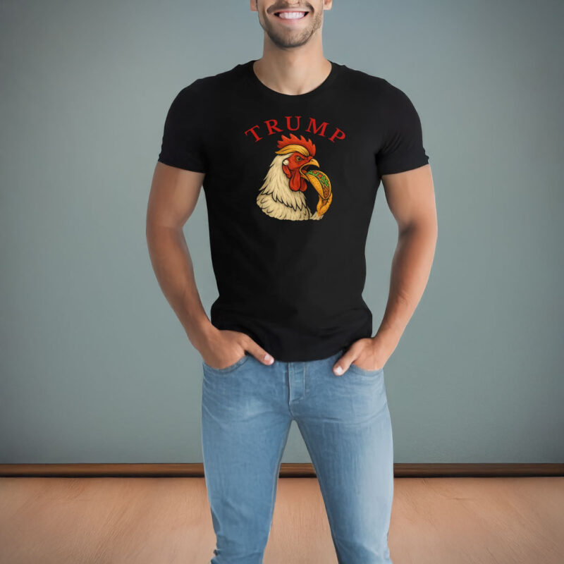 Trump Always Chickens Out – Funny Political TACO Unisex t-shirt