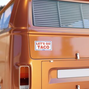 Trump Always Chickens Out – Let’s go TACO Bumper Stickers