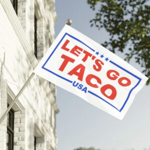 Trump Always Chickens Out – Let’s go TACO Flag