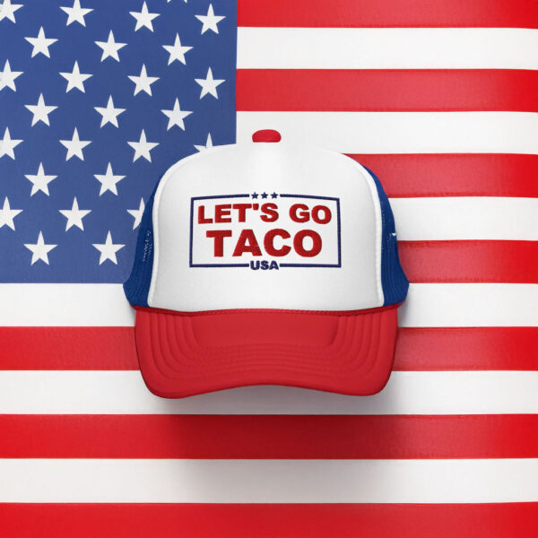 Trump Always Chickens Out – Let’s go TACO Foam trucker hat