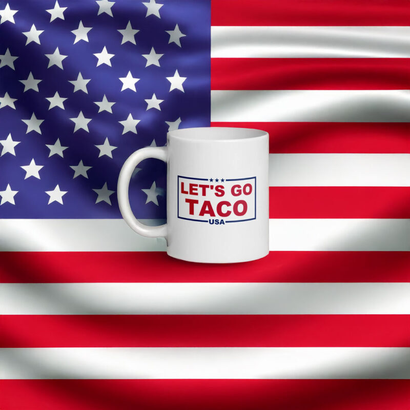 Trump Always Chickens Out – Let’s go TACO Mug