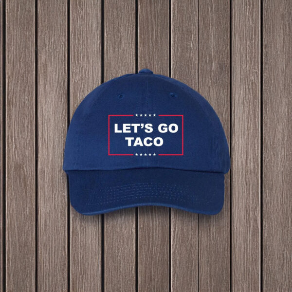 Embroidered Gift, Let's Go Taco Trump Hat Cap