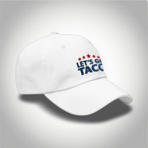 Embroidered Let's Go TACO Hat, Trump Always Chickens Out Hat, Anti MAGA Parody Hat
