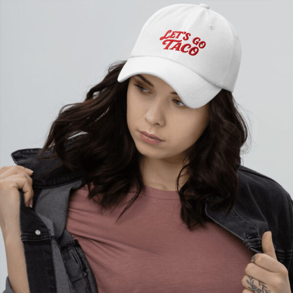 Embroidered Trump Always Chickens Out – Let’s go TACO Foam trucker hat