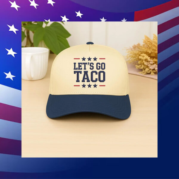 Let's Go TACO Hat Dad hat, Embroidered Let's Go Taco Hat