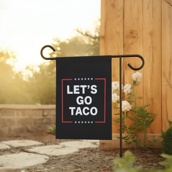 Let's Go Taco Anti MAGA Flag