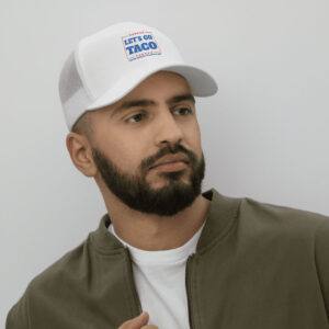 Let's Go Taco Trump Always Chickens Out Dad Cap, Anti-Trump Hat