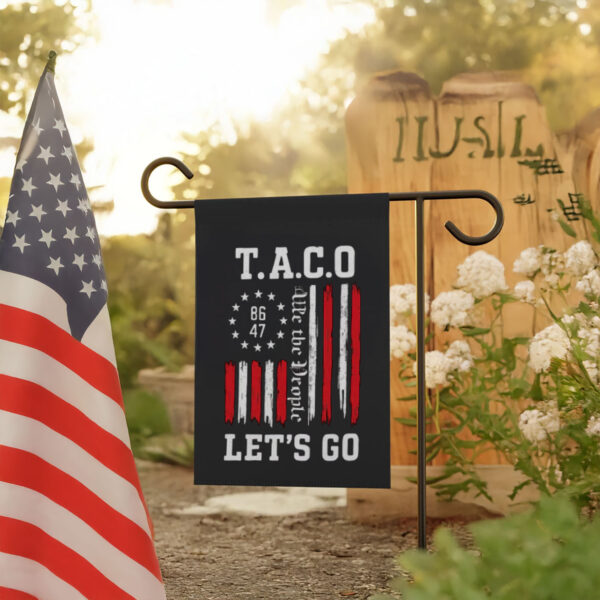 TACO Chicken, Let's Go Taco Garden Flag