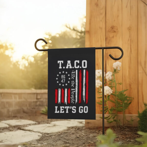 TACO Chicken, Let's Go Taco Garden Flag