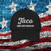 TACO Trump Always Chicken's Out Golf Dad hat