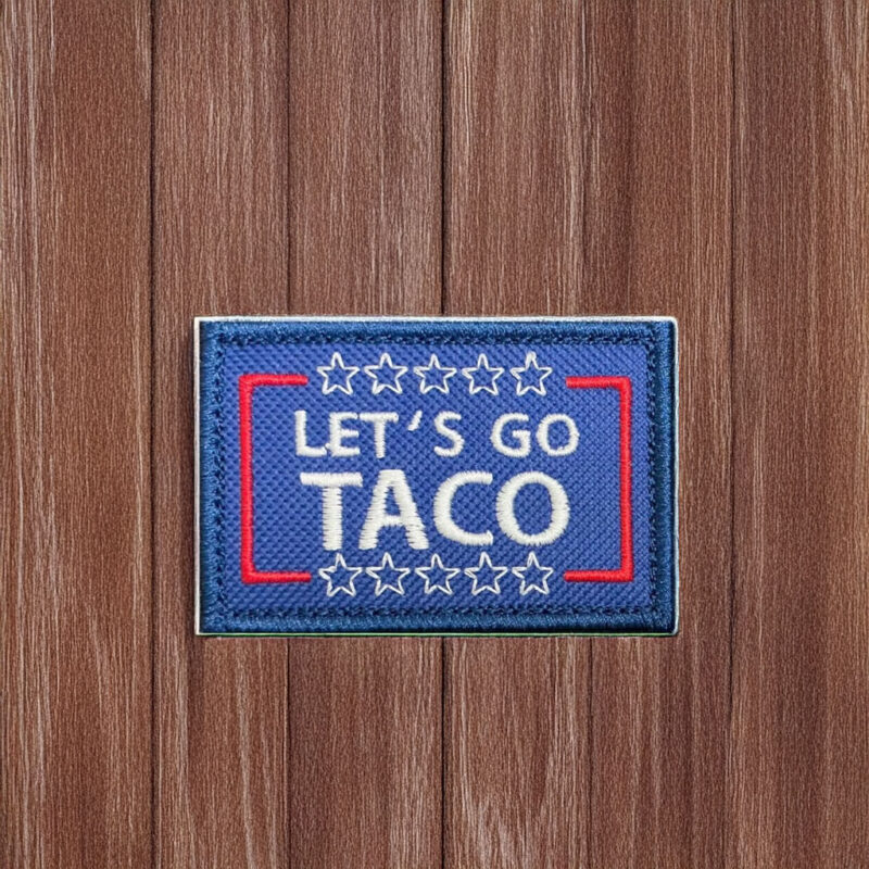 TACO Trump Always Chickens Out patch