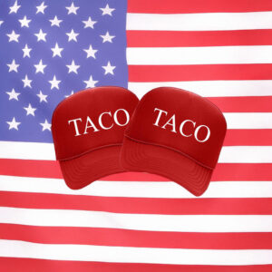 Taco Trump Always Chickens Out Trucker Snapback Hat