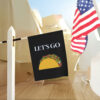 Trump Taco Garden Banner Flag