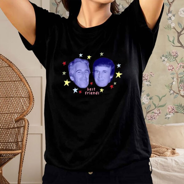 Jeffrey-&-Trump-Best-Friends-Parody-T-Shirt